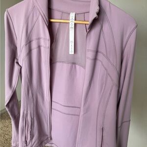 Lululemon Define Jacket Lavender Purple Size 10